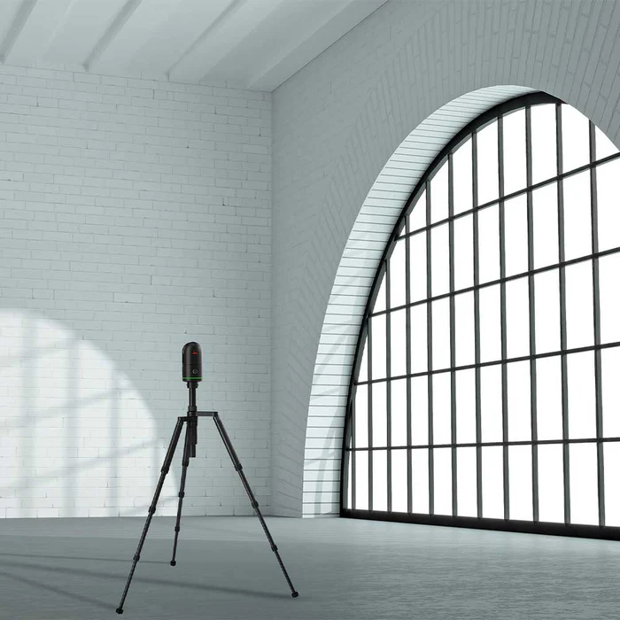 Leica BLK360 Gen2 scanner on tripod