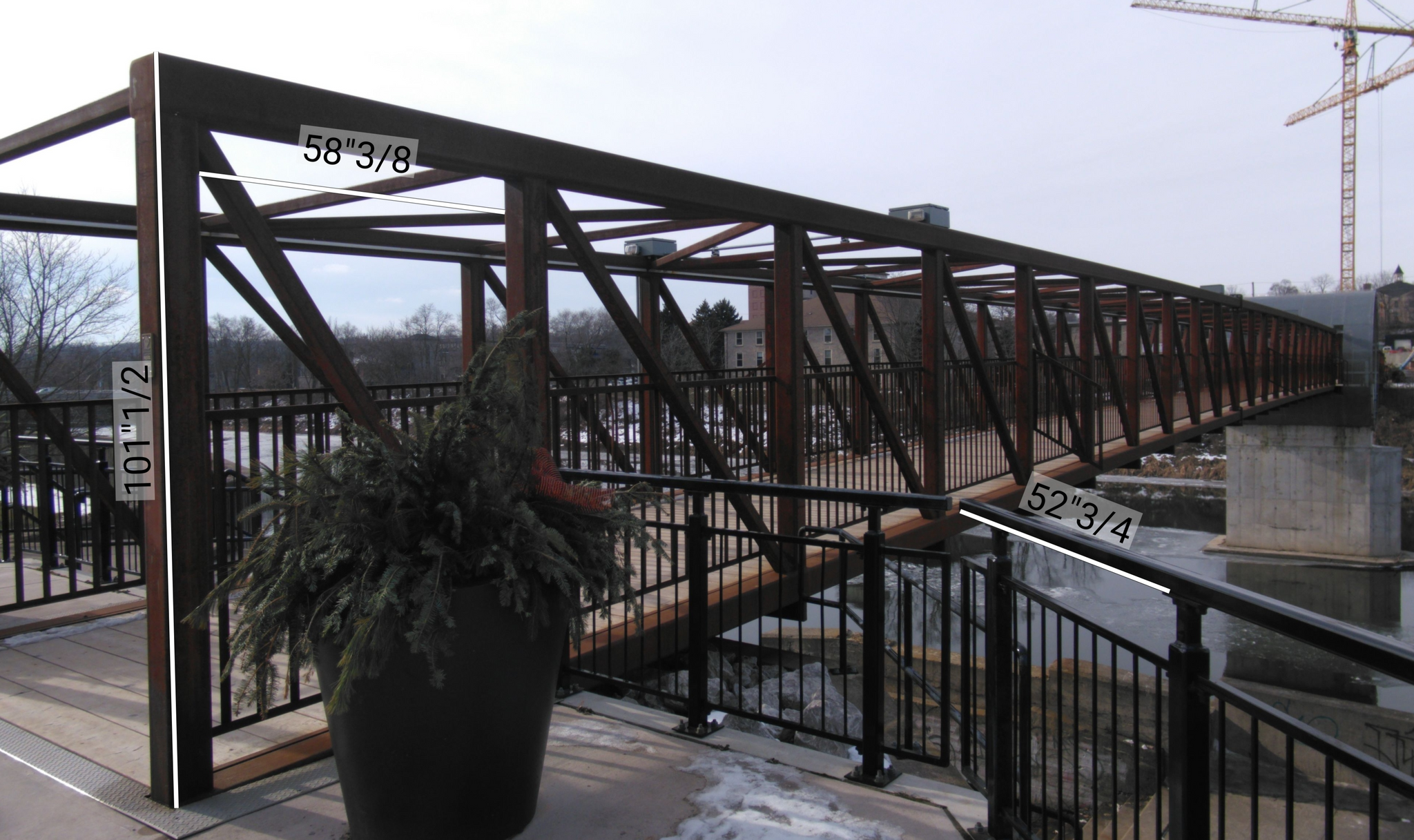 Cambridge Pedestrian Bridge