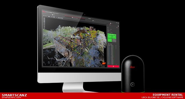 Leica BLK360 SE Rental On-Site iPad Preview