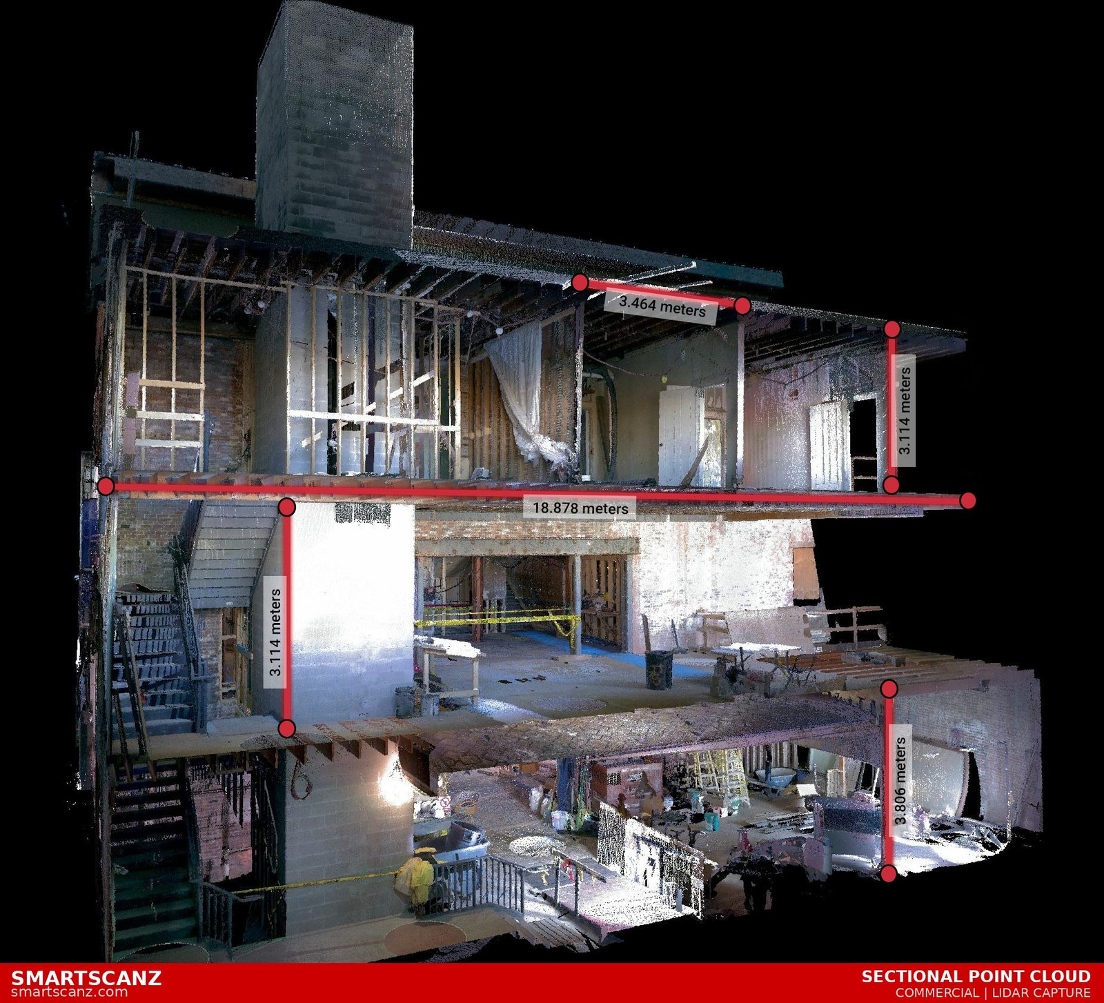 Commercial Sectional Point Cloud